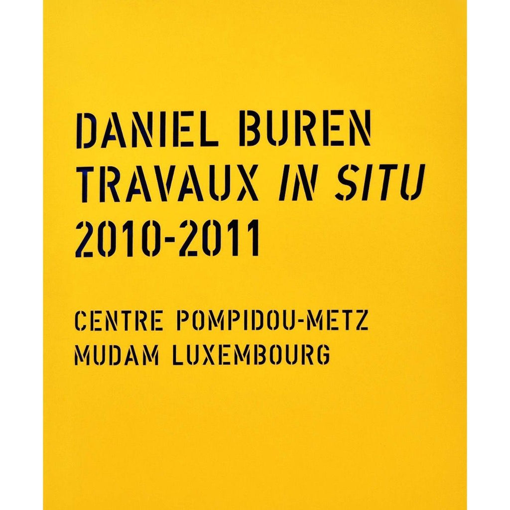 Daniel Buren - Travaux In Situ, 2010-2011 - MUDAM STORE