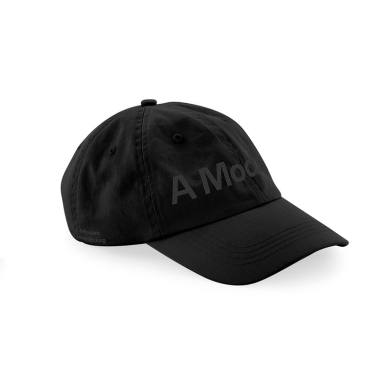 Adjustable Black Cotton Cap - A Model