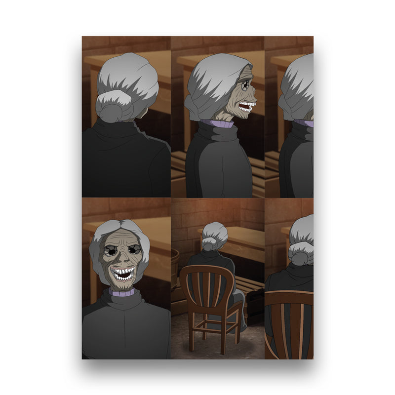 Ho Tzu Nyen. Psycho (Mother), from T for Time: Timepieces (Video Stills), 2023 Postcard