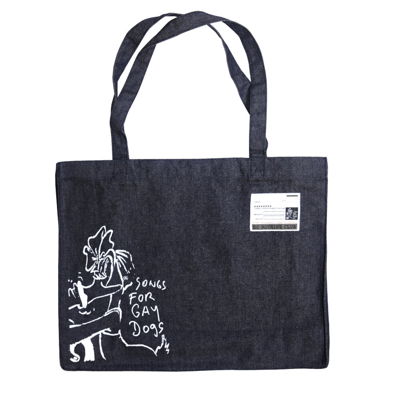 Recycled Cotton Denim Tote Bag - Cosima von Bonin