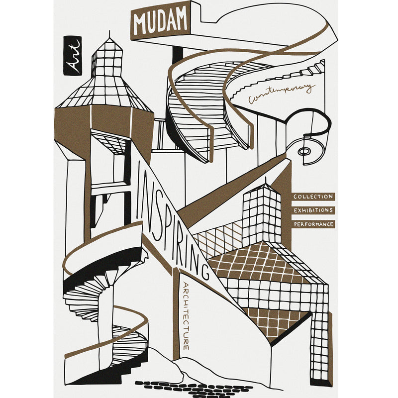 Poster A3 In Risography Mudam - MUDAM STORE