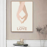 Poster 15 x 21  It's All About Love - MUDAM STORE