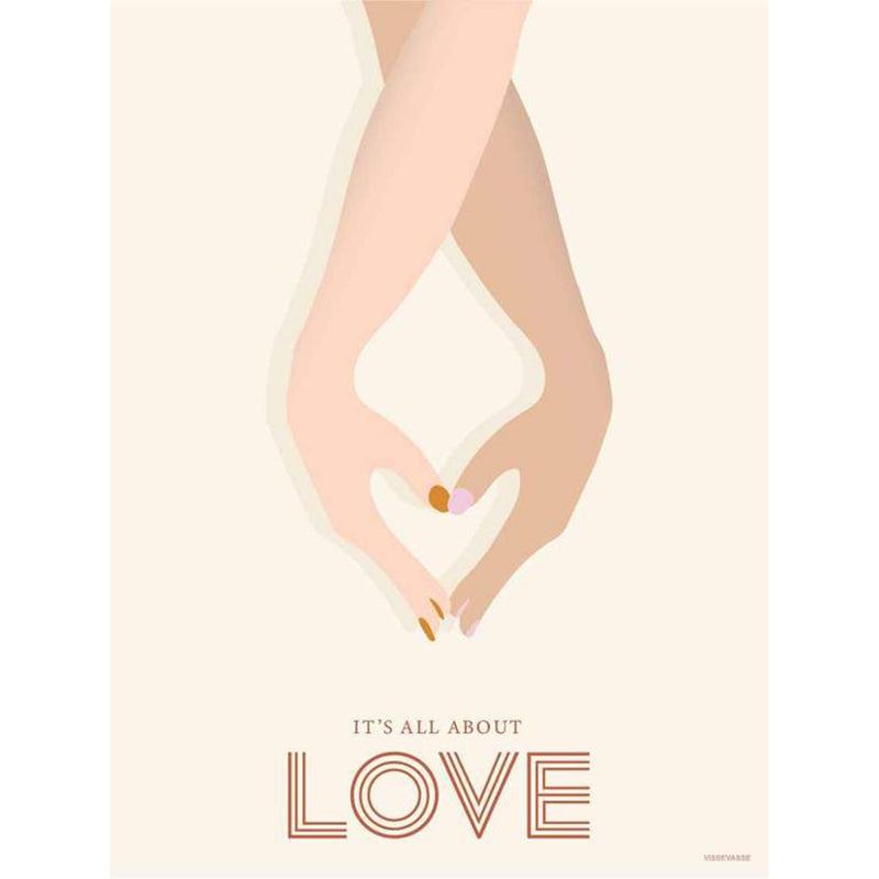 Poster 15 x 21  It's All About Love - MUDAM STORE