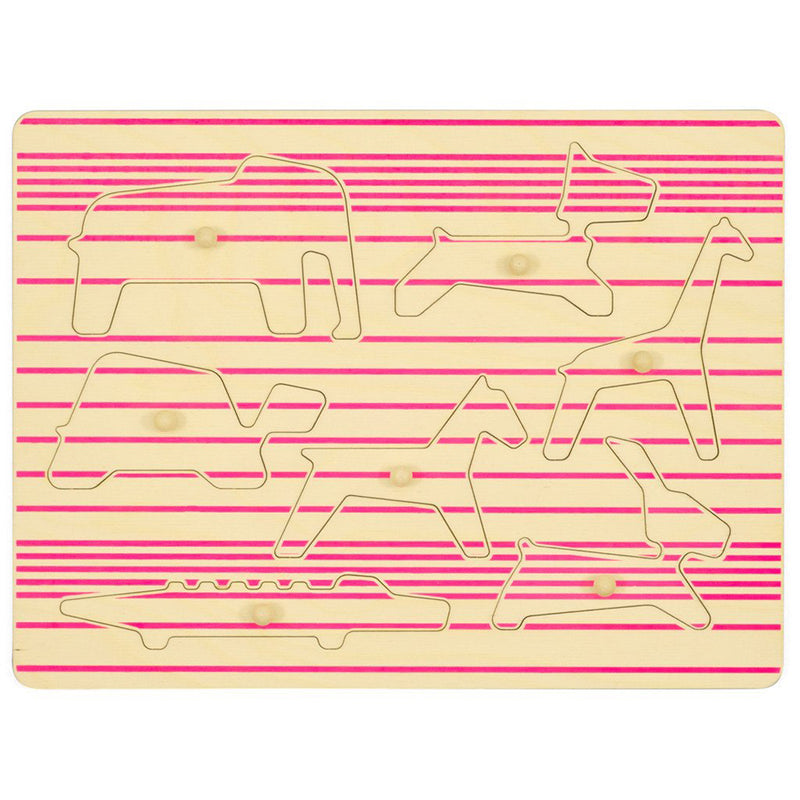 Kids Wooden Puzzle The Crew - MUDAM STORE