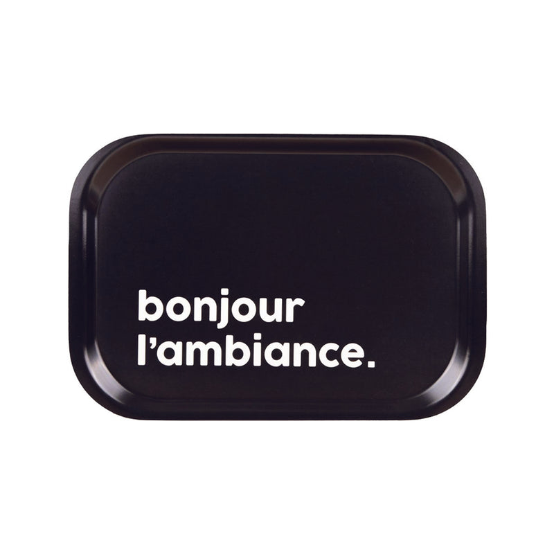 felicie-aussi-serving-tray-with-a-personalised-message-bonjour-lambiance-front-mudamstore
