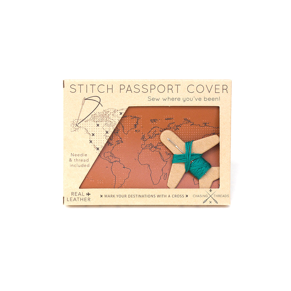 chasing-threads-stitch-leather-passport-cover-kit-brown-front-mudamstore