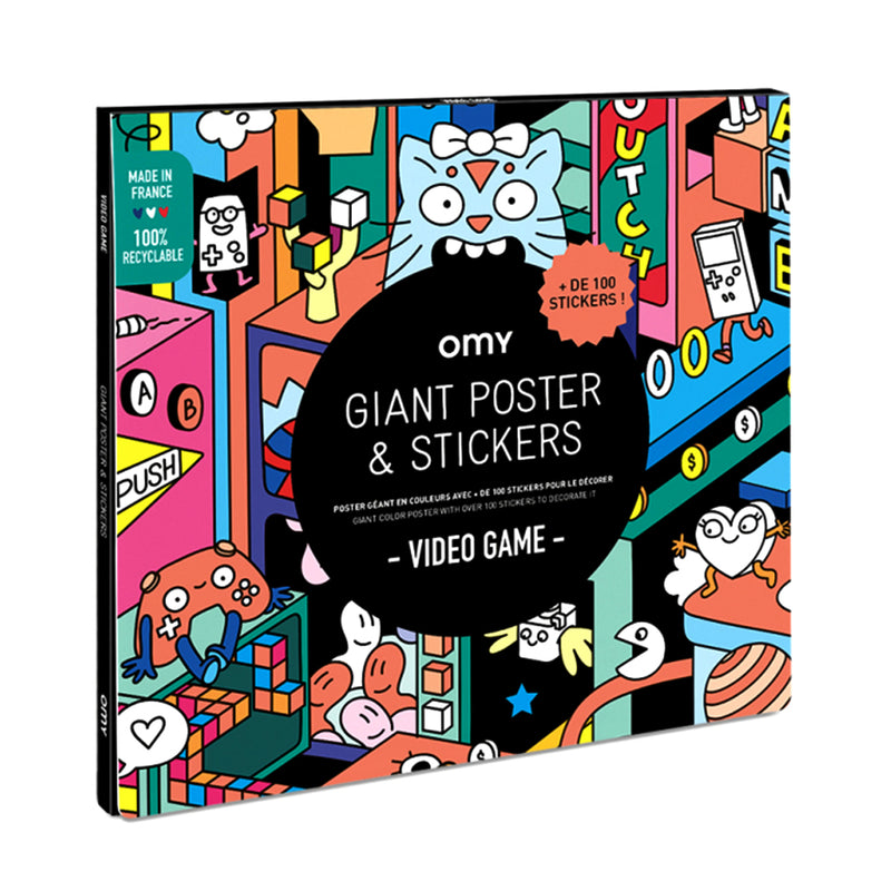 omy-giant-poster-and-stickers-set-video-game-front-mudamstore